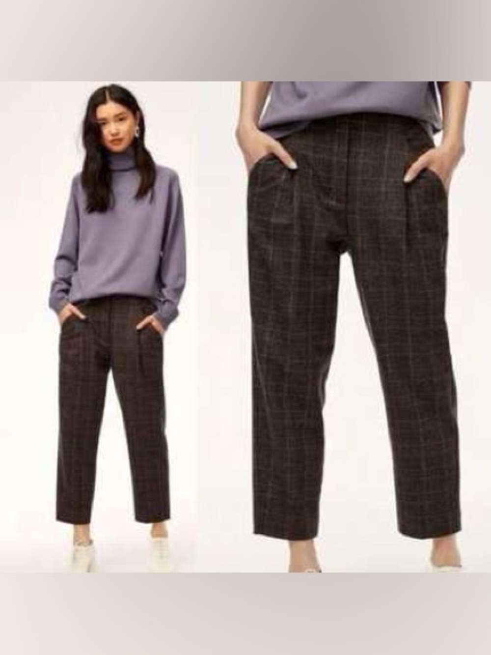 Aritzia Wilfred Wool & Cashmere blend pant - Picture 3 of 5